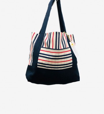Capri Blue - Linen bag